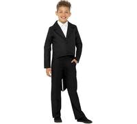 Smiffys Tailcoat Noir Déguisement Garçon Déguisement Enfant XL Âge 12-14 ans