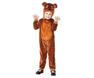 Smiffys Toddler Bear Costume, Brown (Size T2)