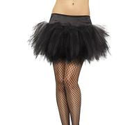 Smiffy's – Tutu à volants – Noir – Halloween, Carnaval