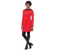 Smiffys Uniforme d'équipage Star Trek de la série d'origine, Robe avec écusson Delta brodé Halloween