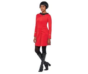 Smiffys Uniforme d'équipage Star Trek de la série d'origine, Robe avec écusson Delta brodé Halloween