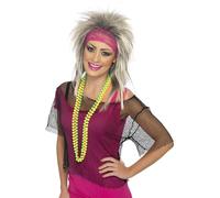 Smiffys Veste à franges, noire