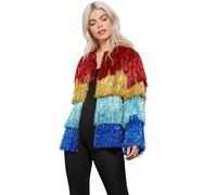 Smiffy's Veste de fête Guirlande Fever multicolore – Halloween, Carnaval