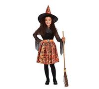 Smiffys Vintage Witch Costume, Orange (Size S)