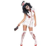 Smiffys Zombie Nurse Costume, White (Size M)