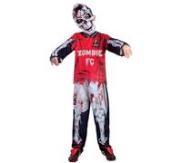 Smiffys Zombie United Costume de footballeur squelette pour enfant