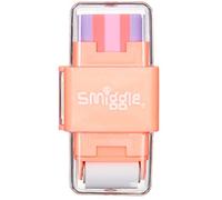 Smiggle Rouleau gomme et taille-crayon 2 en 1 de la collection cadeau Maxmilli (Rose 2021)