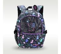 Smighidden-Sac D'école Pour Enfants,Australien,Mignon,Haute Qualité,Sr Star Cat,16 Pouces,600 - Type Black