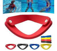 Smilamo Civilizek Water Recliner Chair,Grand Floats Float-N-Fold Water Chair,Civilized 3 in 1 Foldable Non Inflatable Foam Floating Lounger Chairs,Summer Pools Party Seats (Red)