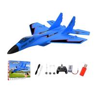 Smilamo ZY 530 Pro RC Plane,2025 New Zy-530 Rc Plane,Remote Control Gliders Airplane,2.4ghz Rc Remote Control Fighter Model Toy (Blue)