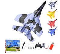 Smilamo ZY 530 Pro RC Plane,2025 New Zy-530 Rc Plane,Remote Control Gliders Airplane,2.4ghz Rc Remote Control Fighter Model Toy (Blue Color)
