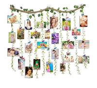 Smilbaley Mur de Photos, Support Photo Mural, Mur Photo Créatif, Cadre Image Suspendu, Cadre Image Personnalisé, Utilisé pour La Décoration de La Maison, Salon, Chambre à Coucher, Bureau, Couloir