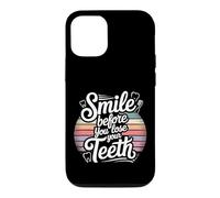 Smile Before You Lose Your Teeth Dentist Jokes - Coque pour iPhone 12/12 Pro