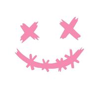 Smile Car Sticker - Seccules De Visage Heureux Imperméables, Autocollants Décoratifs De Casque | Mignon Drôle Sourire Facial Car Vélo De Vélos Autocollants Pour Le Vélo De Scooter Électrique Scooter M