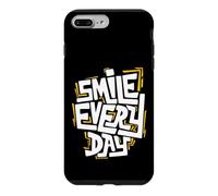 Smile Every Day Citation inspirante de Typographie Graffiti Coque pour iPhone 7 Plus/8 Plus