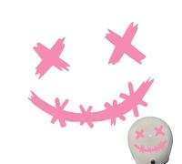 Smile Face Car Autocollant - Soumilage Étanche Soumil Decs De Voiture | Autocollants Décoratifs Drôles Pour Vélos, Casques, Motos Et Ordinateurs Portables | Stickers De Vinyle De Visage Heureux Durabl