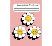 Smile Face Composition Notebook: Ruled Journal for Writing and School Notes