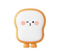 (Smile Face, Multicolor) WT-W28 Multifunctional 6000mAh Power Bank - Cute Cartoon Shaped Hand Warmer and Rechargeable Phone C