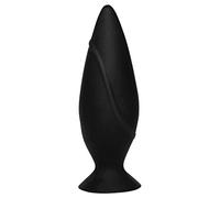 Smile Gode Anal à Ventouse Pointer Noir en Silicone