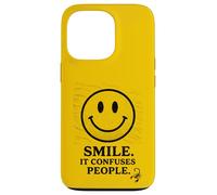 Smile It Confuses People T-Shirt d'anniversaire Scorpion Zodiac Coque pour iPhone 13 Pro