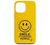 Smile It Confuses People T-Shirt d'anniversaire Scorpion Zodiac Coque pour iPhone 13 Pro Max