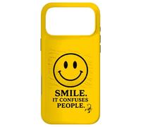 Smile It Confuses People T-Shirt d'anniversaire Scorpion Zodiac Coque pour iPhone 17 Pro Max