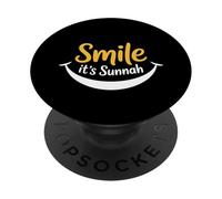 Smile It's Sunnah Meme As One of Smile is Sunnah Citations PopSockets PopGrip Adhésif