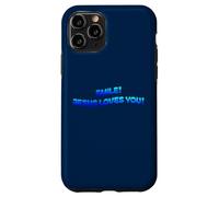 Smile Jesus Loves You I Love Jesus Christianisme Coque pour iPhone 11 Pro
