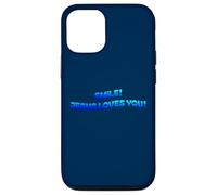 Smile Jesus Loves You I Love Jesus Christianisme Coque pour iPhone 12/12 Pro