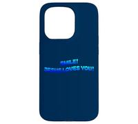 Smile Jesus Loves You I Love Jesus Christianisme Coque pour iPhone 15 Pro