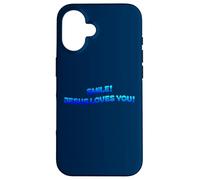 Smile Jesus Loves You I Love Jesus Christianisme Coque pour iPhone 16