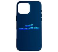 Smile Jesus Loves You I Love Jesus Christianisme Coque pour iPhone 16 Pro Max