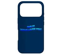 Smile Jesus Loves You I Love Jesus Christianisme Coque pour iPhone 17 Pro