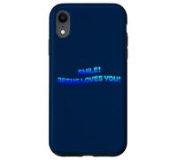 Smile Jesus Loves You I Love Jesus Christianisme Coque pour iPhone XR