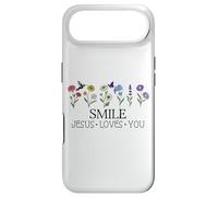 Smile Jesus Loves You Sign,Christian Faith God Bible Verse Coque pour iPhone Air