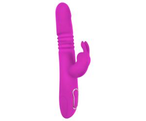 SMILE Lapin: Vibromasseur rose avec rotation et mouvements stimulants