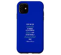 Smile Love Beautiful Thing Impression Sainte Thérèse de Calcutta Coque pour iPhone 11