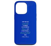 Smile Love Beautiful Thing Impression Sainte Thérèse de Calcutta Coque pour iPhone 13 Pro