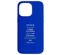 Smile Love Beautiful Thing Impression Sainte Thérèse de Calcutta Coque pour iPhone 14 Pro Max