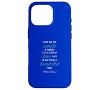 Smile Love Beautiful Thing Impression Sainte Thérèse de Calcutta Coque pour iPhone 16 Pro