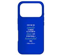 Smile Love Beautiful Thing Impression Sainte Thérèse de Calcutta Coque pour iPhone 17 Pro