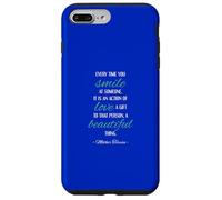 Smile Love Beautiful Thing Impression Sainte Thérèse de Calcutta Coque pour iPhone 7 Plus/8 Plus