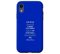Smile Love Beautiful Thing Impression Sainte Thérèse de Calcutta Coque pour iPhone XR
