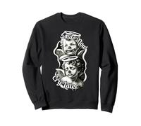 Smile Now Cry Later Chicano Angel Baby Chérubs Sweatshirt