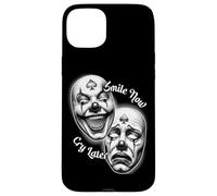 Smile Now Cry Later Chicano Clown Masque de théâtre Laugh Coque pour iPhone 15 Plus