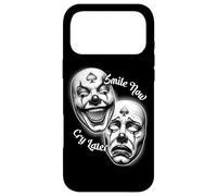 Smile Now Cry Later Chicano Clown Masque de théâtre Laugh Coque pour iPhone 17 Pro Max