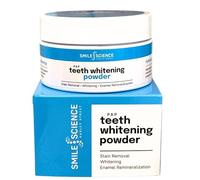 Smile Science Harley Street Pap Poudre de blanchiment des dents - Enlèvement des taches - Remminéralisation de l'émail - Poudre dentaire pour enlever les taches - Dentifrice blanchissant - Pot de 30 g