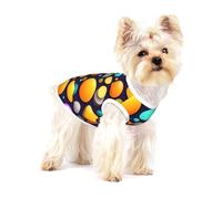 Smile Sticker Gilet en coton pour petit chien Respirant Doux et confortable pour chats et chiens Taille M