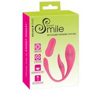 SMILE - œuf vibrant sans fil avec radio (rose)