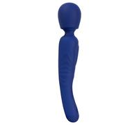 Smile - Vibromasseur 2-en-1 avec langue (bleu)